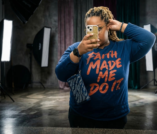 Faith Made Me Do It Tee