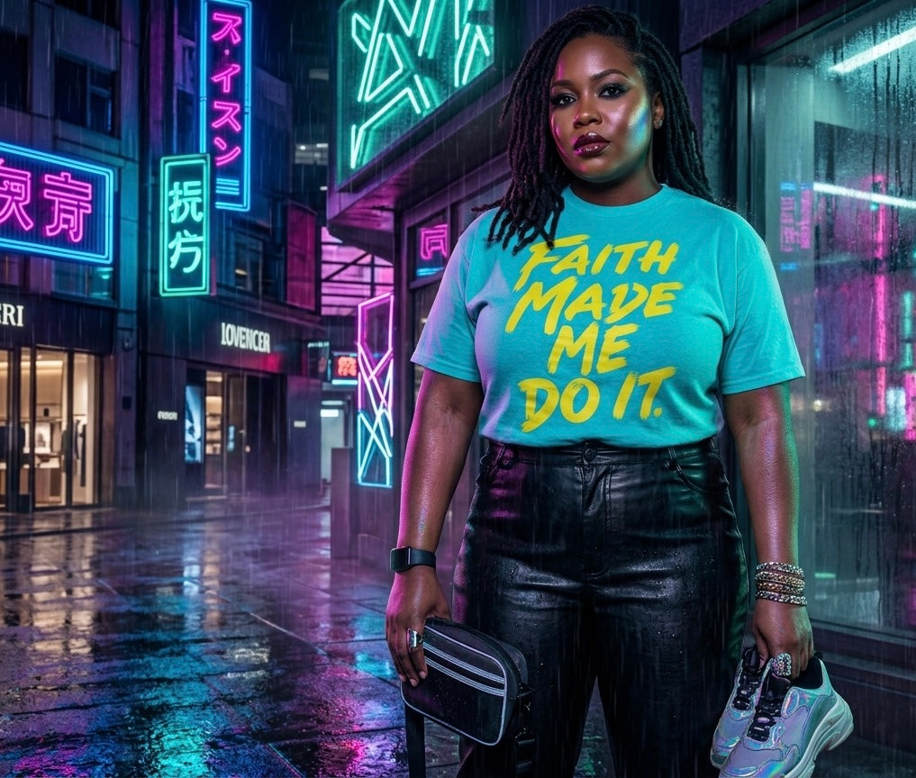Faith Made Me Do It Tee
