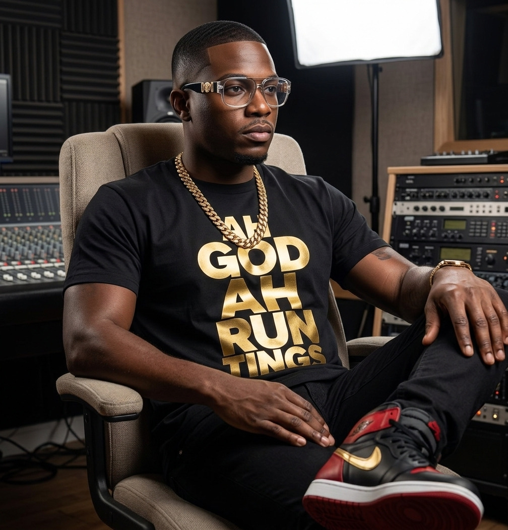 Ah God Ah Run Tings Tee